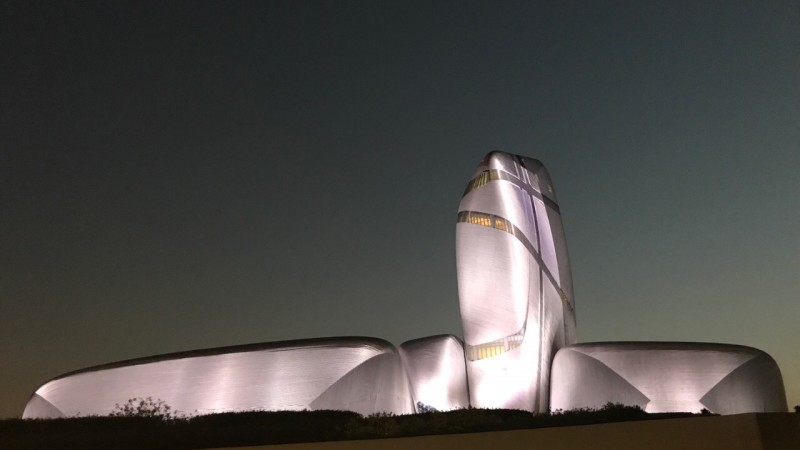 夜の世界文化センター